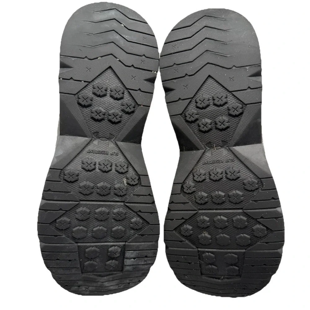 Under Armour UA Stellar G2 Tactical‎ Boots Black Slip Resistant Men 11.5 * Read